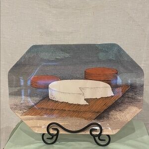 Decorative Cheese Platter -tray new without tags